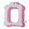 Gül ve Sarmaşık Kabartmalı 24cm Çerçeve Silikon Kalıp K-195 - Görsel 2