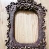 Gül ve Sarmaşık Kabartmalı 24cm Çerçeve Silikon Kalıp K-195 - Görsel 3