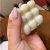 6cm Bubble Küp Mum Silikon Kalıp K-1258, Kokulu Taş Sabun Alçı Mum Kalıbı - Görsel 2