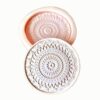 8,7cm Yuvarlak Mum Tabağı, Saksı Bardak Altlığı, Mumluk, Sunumluk Silikon Kalıp K-1260 - Görsel 2