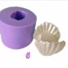 Midye Deniz Kabuğu Tealight Mumluk Silikon Kalıp K-333 - Görsel 6