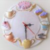 29cm Mutfak Temalı Kabartma Saat Silikon Kalıp K-675 - Görsel 5