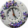 Gül Çiçek Kabartmalı 20cm Saat Silikon Kalıp K-516 - Görsel 5