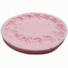 Gül Çiçek Kabartmalı Oval Çerçeve Silikon Kalıp K-540, Polyester Taş Tozu Alçı Kalıbı - Görsel 6