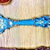 24cm Çatal Silikon Kalıp K-027, Polyester Reçine Taş Tozu Çimento Mum Alçı Kalıbı - Görsel 2