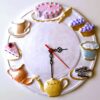 29cm Mutfak Temalı Kabartma Saat Silikon Kalıp K-675 - Görsel 4
