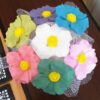 9cm Çiçek Silikon Kalıp K-050, Polyester Kokulu Taş Sabun Alçı Mum Kalıbı - Görsel 3