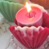 Midye Deniz Kabuğu Tealight Mumluk Silikon Kalıp K-333 - Görsel 3