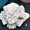 Orman Gülü Çiçeği 3d Çiçek 10cm Silikon Kalıp K-096, Kokulu Taş Sabun Alçı Mum Kalıbı - Görsel 3