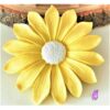 11,7cm Papatya Çiçeği Silikon Kalıp K-113, Kokulu Taş Sabun Polyester Reçine Alçı Mum Kalıbı - Görsel 3