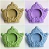 Baby Taç 9cm Çerçeve Silikon Kalıp K-530, Polyester Taş Tozu Alçı Kalıbı - Görsel 3