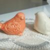 3 Boyutlu 6cm Kuş Silikon Kalıp K-862, Kokulu Taş Sabun Alçı Mum Kalıbı - Görsel 6
