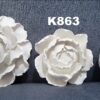 6cm Mini Gül Çiçek Şakayık Çiçeği Silikon Kalıp K-886, Kokulu Taş Sabun Alçı Mum Kalıbı - Görsel 5
