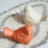 3 Boyutlu 6cm Kuş Silikon Kalıp K-862, Kokulu Taş Sabun Alçı Mum Kalıbı - Görsel 4