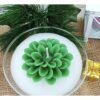 10,9cm Dahlia Çiçek Yıldız Çiçeği Silikon Kalıp K-1291, Kokulu Taş Sabun Alçı Mum Kalıbı - Görsel 4