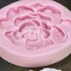 3 Boyutlu Büyük Gül çiçek 27cm Masa, Duvar Süsü Silikon Kalıp K-1020 - Görsel 2