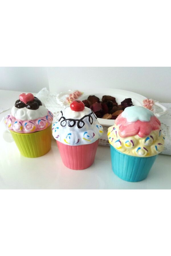 3'lü Cupcake Kutu Silikon Kalıp K-249 K-250 K-251