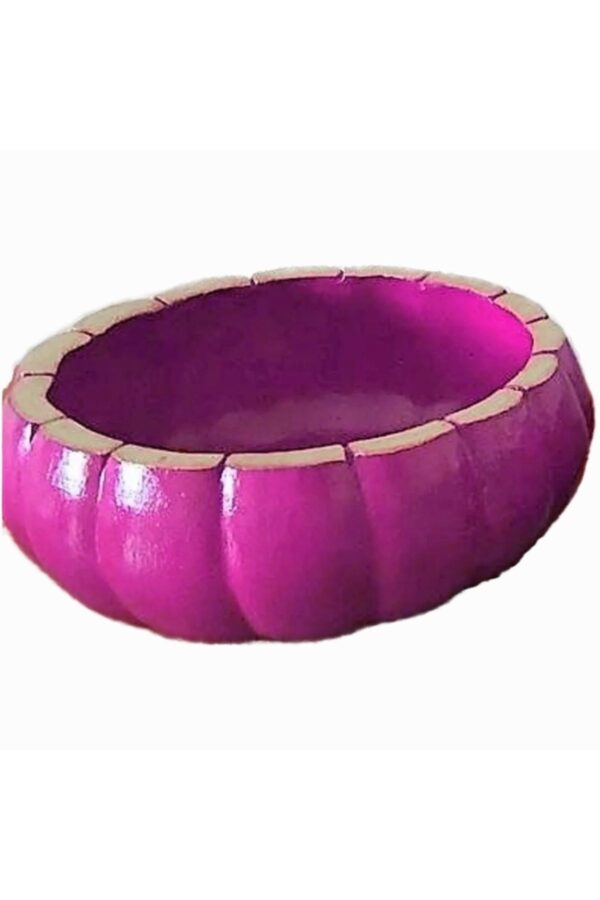 13cm Bal Kabağı Kabak Saksı Silikon Kalıp K-838a, Kokulu Taş Sabun Alçı Mum Kalıbı