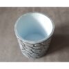 Taş Dekor 9cm Saksı Silikon Kalıp K-304, Polyester Taş Tozu Alçı Kalıbı - Görsel 4