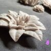 9,3cm Tropikal Çiçek Silikon Kalıp K-373, Polyester Taş Tozu Alçı Kalıbı - Görsel 7