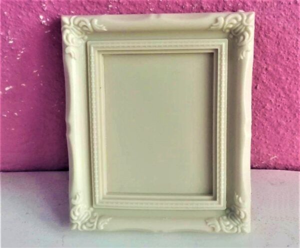10cm Dörtköşe Çerçeve Silikon Kalıp K-287, Polyester Taş Tozu Alçı Kalıbı