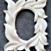 Yaprak Kabartmalı 15cm Çerçeve Silikon Kalıp K-213 - Görsel 4