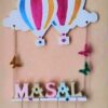 Sunumluk, Isimlik Askılı Raf, Uçan Balon Askılı Pano Silikon Kalıp K-396 - Görsel 6