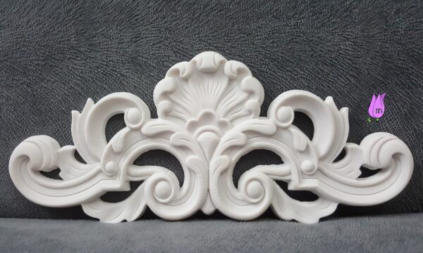 Bordür Aplik Dekor 24 Cm Silikon Kalıp K-459
