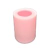 6,8cm Konik Oluklu Silindir Mumluk Silikon Kalıp K-1452, Polyester Taş Tozu Çimento Alçı Mum Kalıbı - Görsel 2