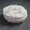 Nergis Çiçek Kabartmalı Oval Kutu Silikon Kalıp K-797 - Görsel 6