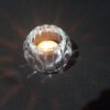 Bal Kabağı Mumluk 7,6cm Kabak Saksı Silikon Kalıp K-814, Kokulu Taş Sabun Alçı Mum Kalıbı - Görsel 3