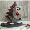 Yıldız Çam Ağacı 3'lü Tealight Mumluk Silikon Kalıp K-1055, Polyester Çimento Taş Tozu Alçı Kalıbı - Görsel 4