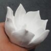 11,5cm Lotus Çiçeği, Çiçek Silikon Kalıp K-954, Polyester Taş Tozu Çimento Alçı Kalıbı - Görsel 6
