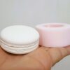 3 Boyutlu 5,1cm Makaron Silikon Kalıp K-1457, Polyester Taş Tozu Sabun Alçı Mum Kalıbı - Görsel 2