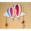 Bulutlu Uçan Balonlar, Balon Askı Silikon Kalıp K-396A, Polyester Taş Tozu Alçı Kalıbı - Görsel 4