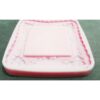 Kelebek Kabartmalı Ortası Açık 24,5cm Çerçeve Silikon Kalıp K-1054, Polyester Taş Tozu Alçı Kalıbı - Görsel 2