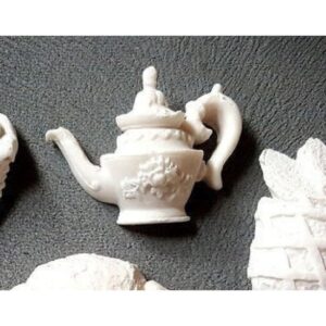Çaydanlık Magnet Silikon Kalıp K-505, Kokulu Taş Sabun Alçı Mum Kalıbı