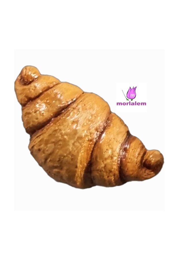 Kruvasan Magnet Silikon Kalıp K-507, Taş Tozu Sabun Alçı Mum Kalıbı