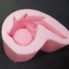 13cm Kanat Tealight Mumluk Silikon Kalıp K-493, Polyester Taş Tozu Alçı Kalıbı - Görsel 2
