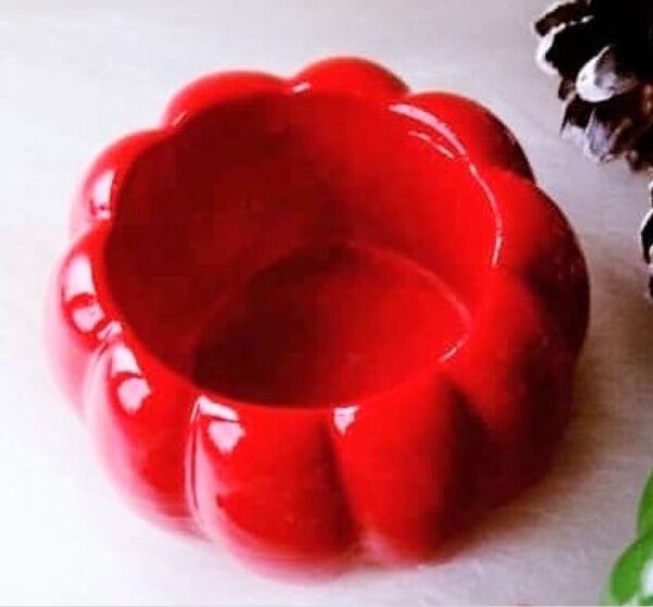 8,5cm Kabak Saksı Bal Kabağı Silikon Kalıp K-545, Taş Tozu Polyester Çimento Alçı Kalıbı