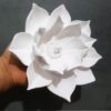 21cm Lotus Çiçeği, Çiçek Silikon Kalıp K-955, Polyester Taş Tozu Çimento Alçı Kalıbı (Kopya) - Görsel 3