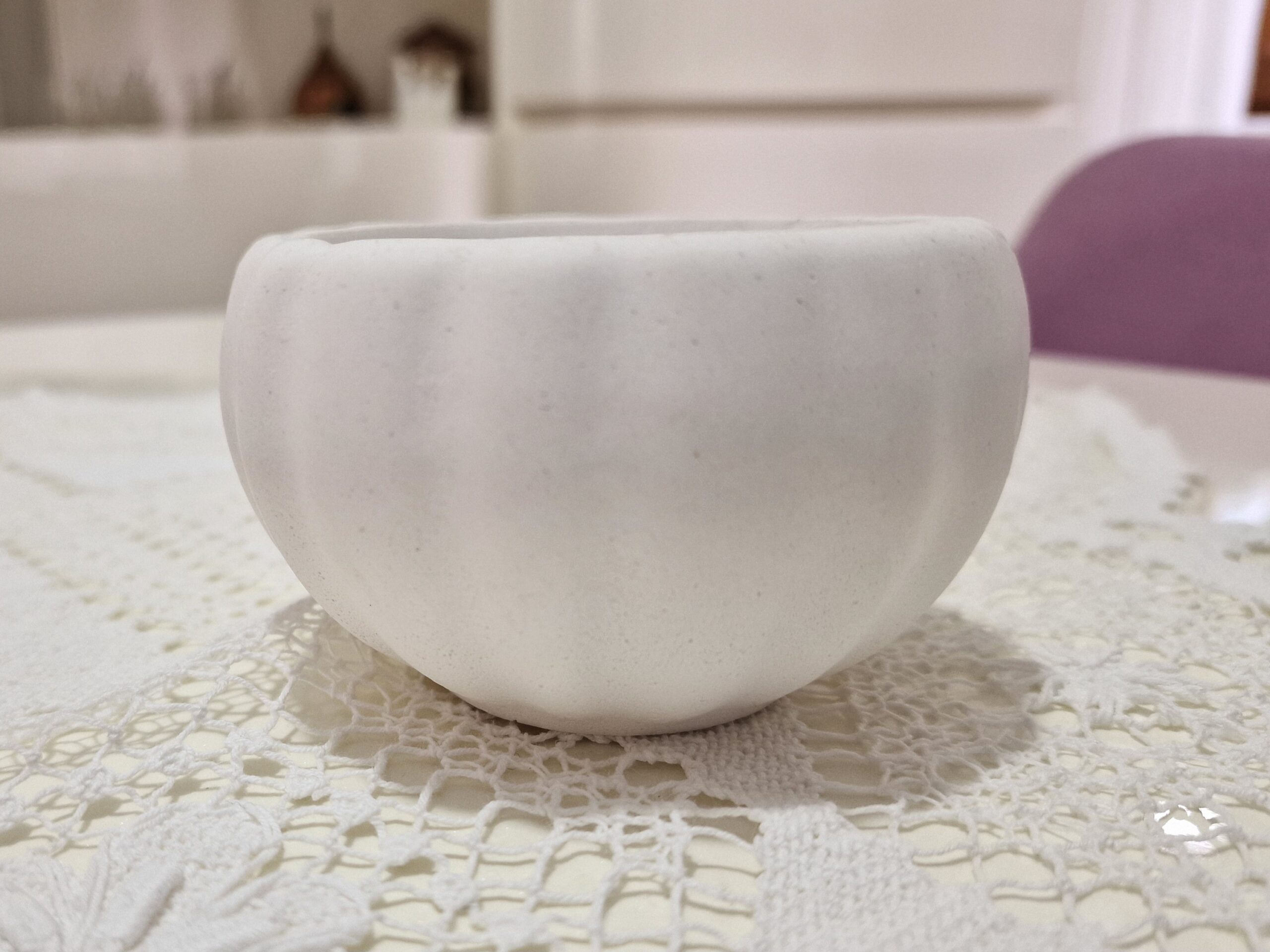 Kabak Saksı, Bal Kabağı Mumluk Silikon Kalıp K-836A, Taş Tozu Polyester Çimento Alçı Kalıbı - Görsel 4