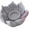 Sunumluk Mumluk 23cm Yaprak ve Lotus Çiçeği 2 Adet Silikon Kalıp K-729 - Görsel 5