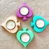 Tealight Maça Mumluk Silikon Kalıp K-508, Polyester Taş Tozu Çimento Alçı Kalıbı - Görsel 2