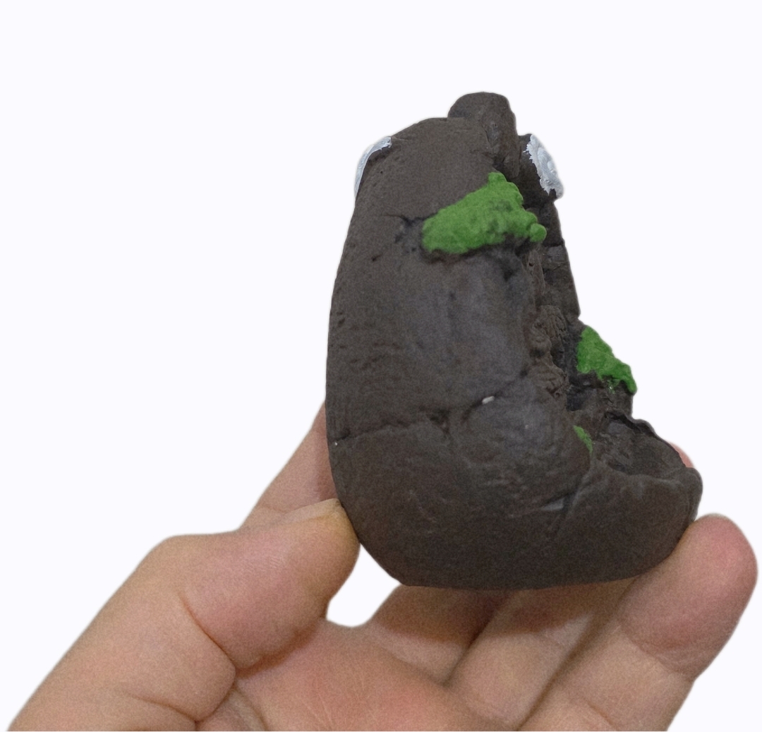 9cm Kaya Ağaç Bulut Doğa Japon Evi Yumurta Geri Akış Şelale Dağ Tütsülük Silikon Kalıp K-1499 - Görsel 4