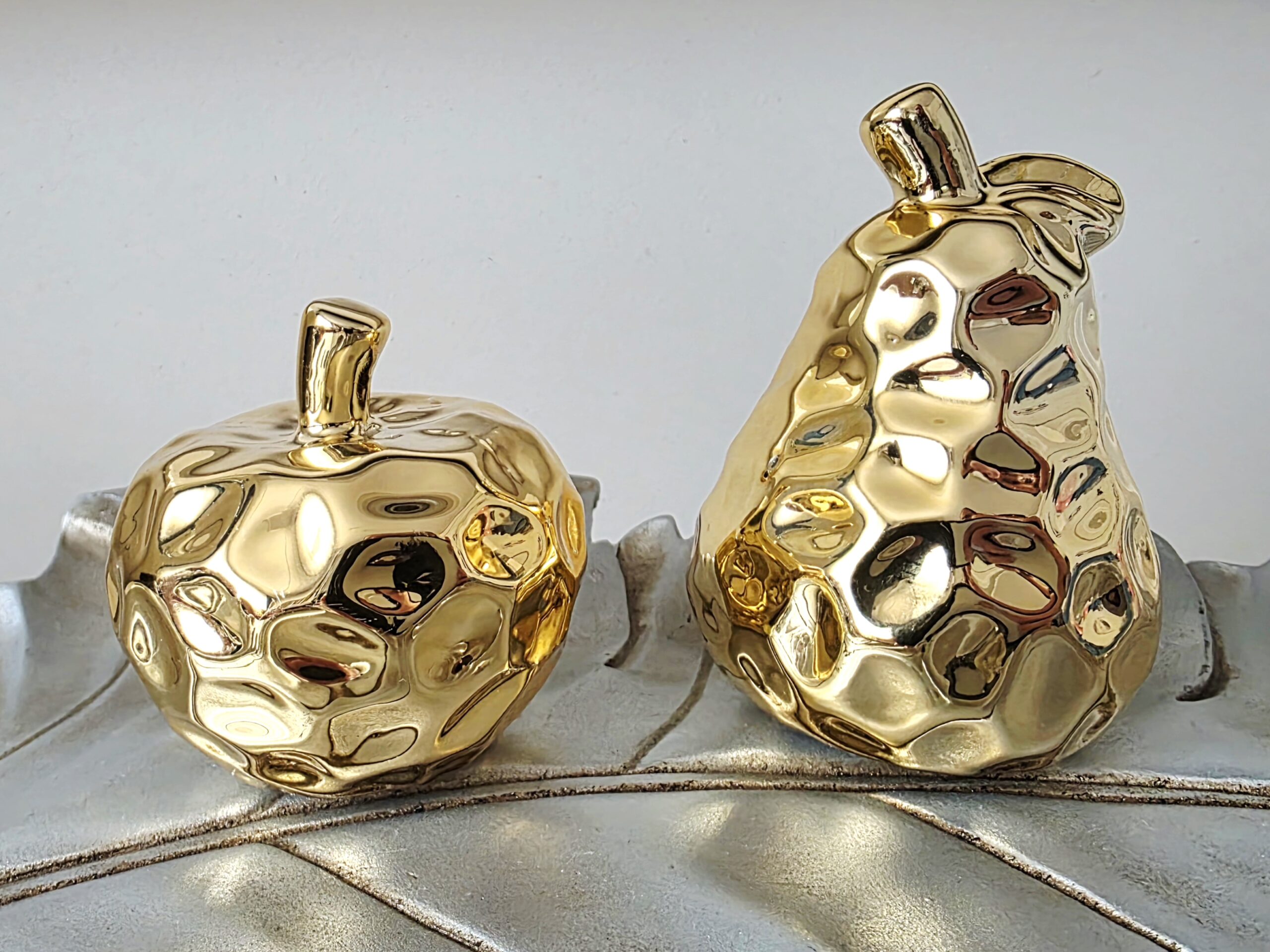 2'li Elma Armut, 3 Boyutlu Yüzeyi Dalgalı Meyve Silikon Kalıp K-1512, Taş Tozu Sabun Alçı Mum Kalıbı - Görsel 4