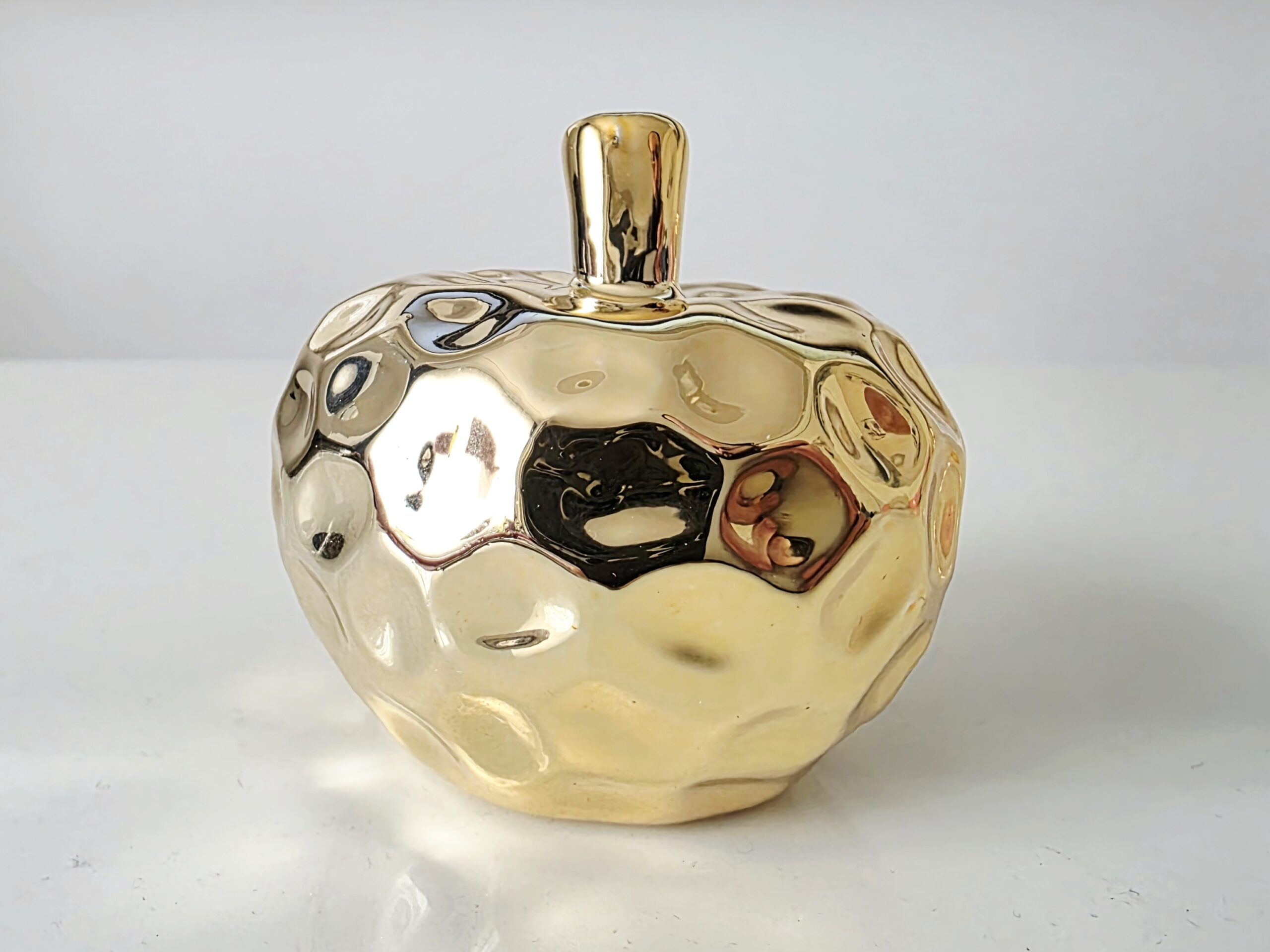 6cm Elma, 3 Boyutlu Yüzeyi Dalgalı Meyve Silikon Kalıp K-1510, Taş Tozu Sabun Alçı Mum Kalıbı - Görsel 5