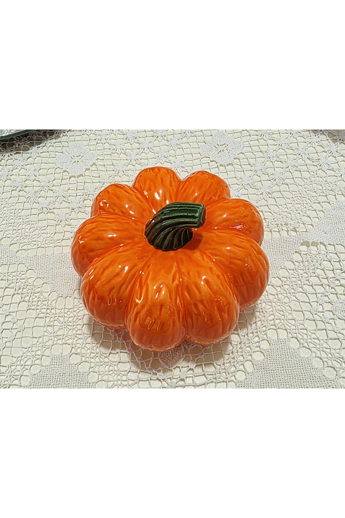 18cm Bal Kabağı Kabak Silikon Kalıp K-1509B, Kokulu Taş Sabun Alçı Mum Kalıbı - Görsel 4