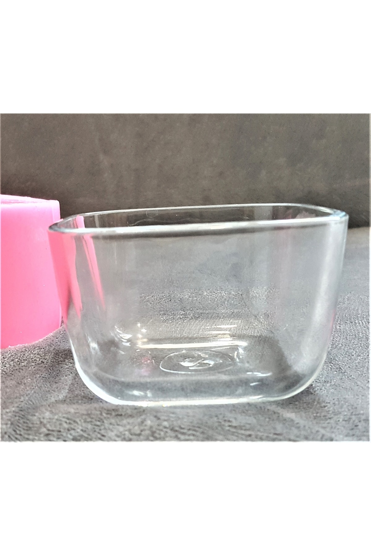 9 cm Kare Saksı Silikon Kalıp K-743 Kokulu Taş Kalıbı - Görsel 3