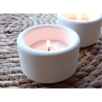 10cm Silindir Saksı Mumluk Silikon Kalıp K-1031